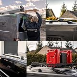 CHROMEMASTER | Compatibles avec Renault Trafic 3 Short L1 2014+ | Les Barres de Toit | Conçus pour Le Montage de Barres de Toit, de Coffres de Toit ou de Porte-vélos | Structure en Aluminium Durable - 8