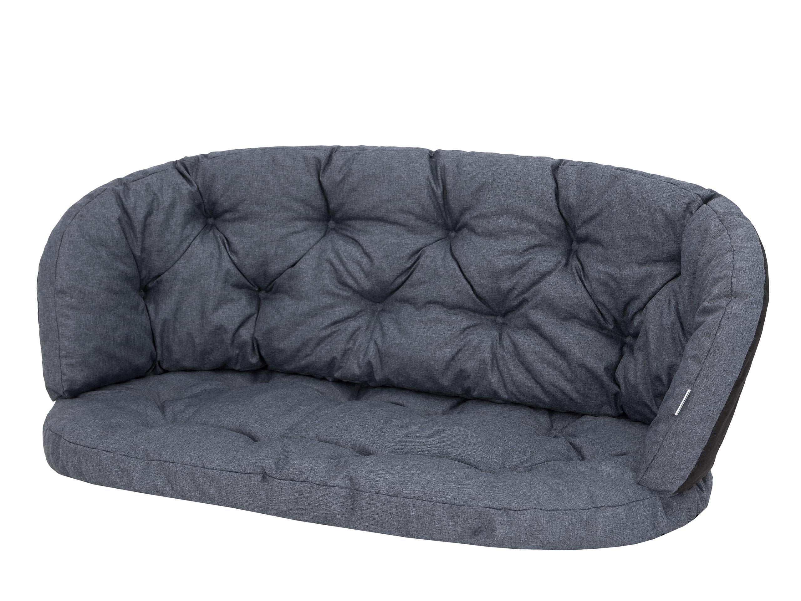 PillowPrim kussen voor rotan zitgarnituur, rotan groep, bank kussens set vrijetijds kussens bekleding zomerbanken, stoel kussens 50x50x38 cm bruin