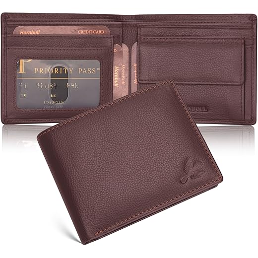 Maddison Mens Brown Leather Wallet