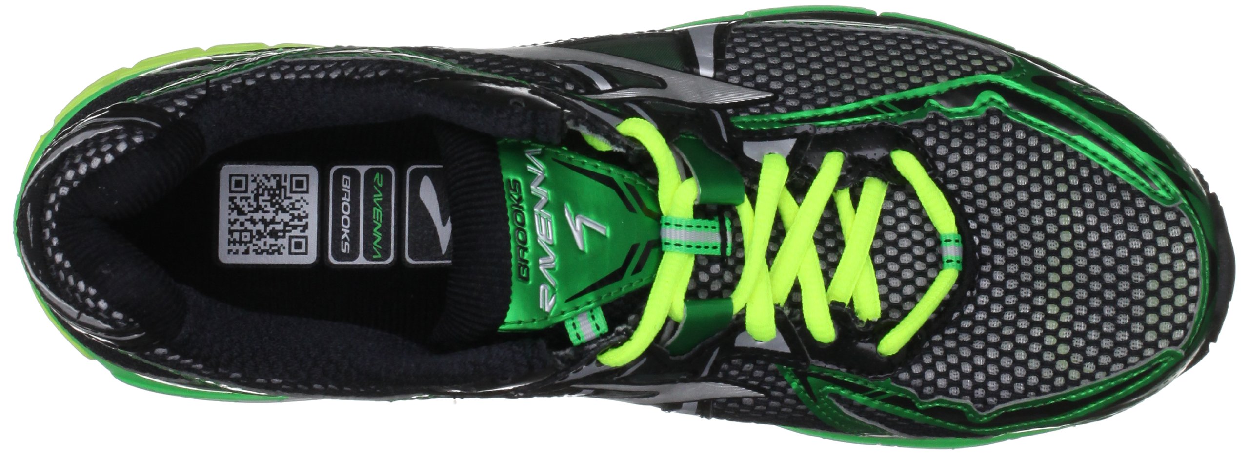 Brooks Mens Ravenna Andean Toucan Nightlife Silver Black 10