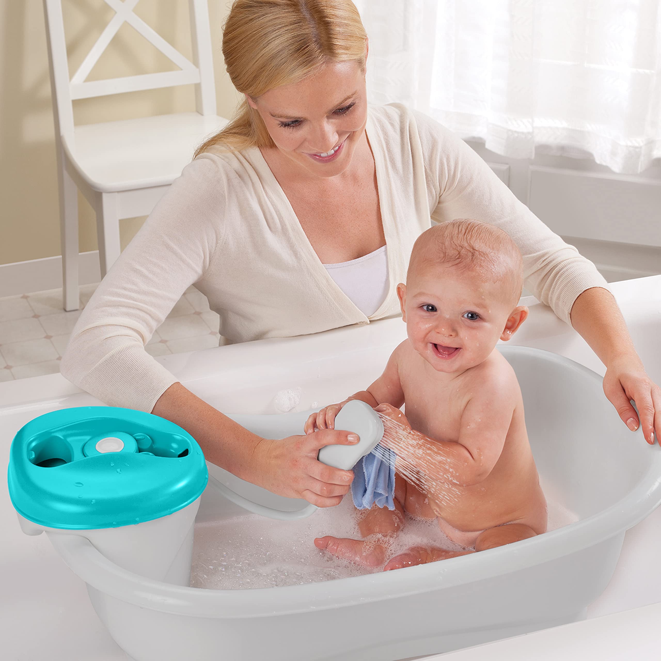 Infant Bathtub Dream On Me Baby Bather Bath Tub Stand Summer