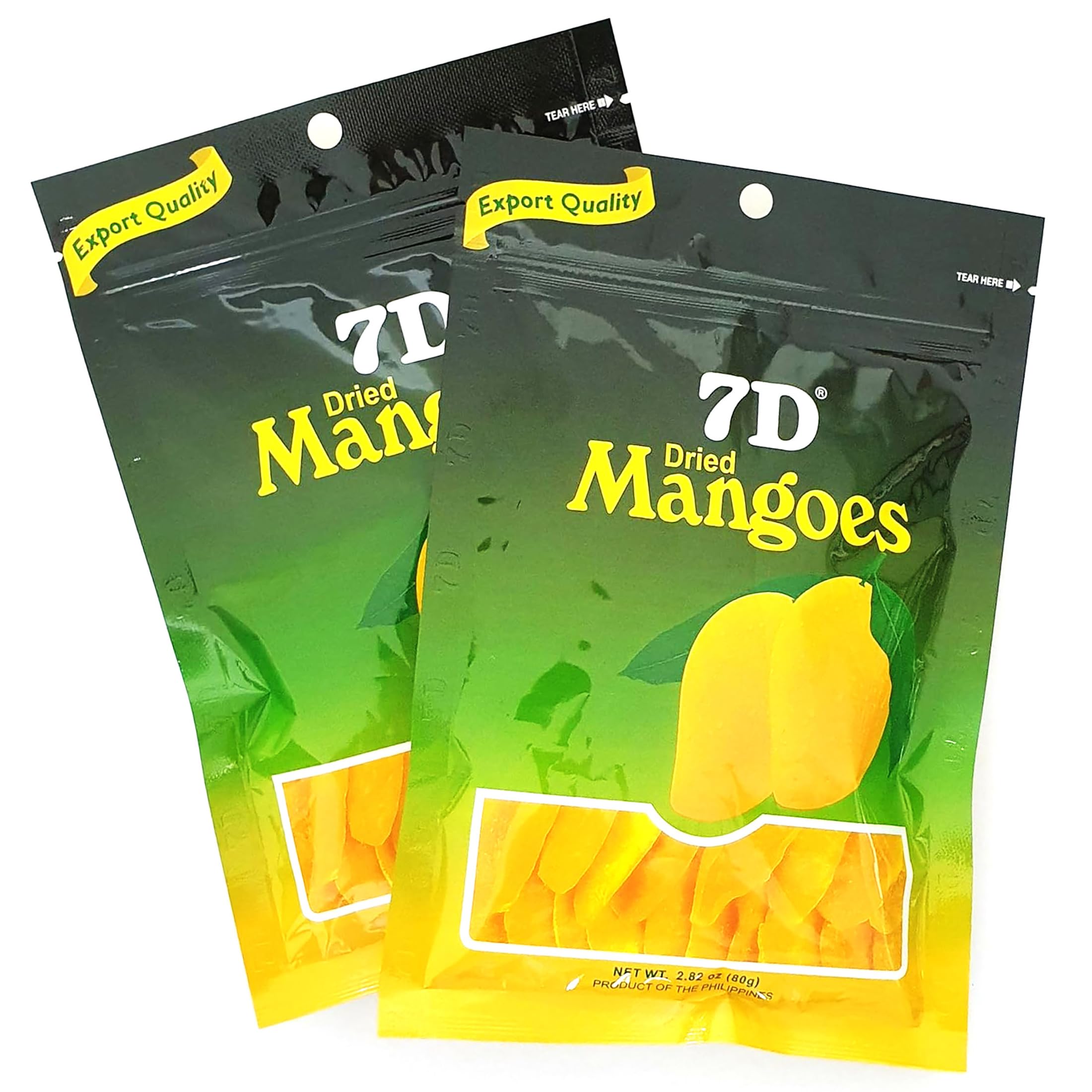 Naturally Delicious 7D Mangoes Tree Ripened Dried Mango 2 pack