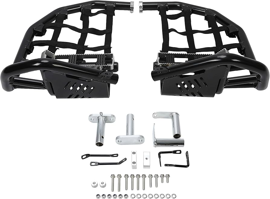 Amazon.com: Kojem Side Step Nerf Bars Foot Pegs Compatible with