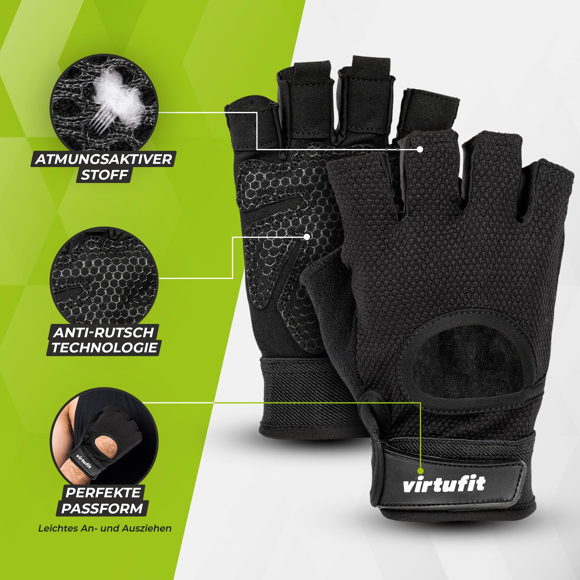 VirtuFit Poste de baloncesto ajustable - 170 a 215 cm - con bola y bomba