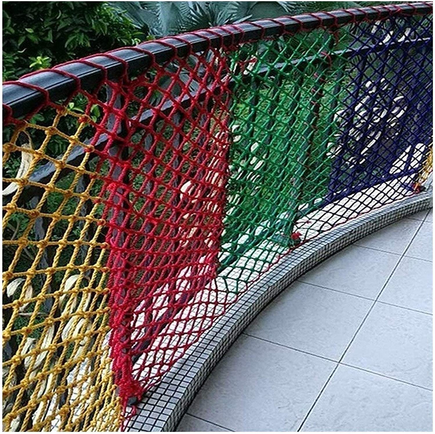 Nylon-Sicherheitsnetz für Innendecke, strapazierfähiges Seilnetz für Spielplatz, Garten und Haustierschutz