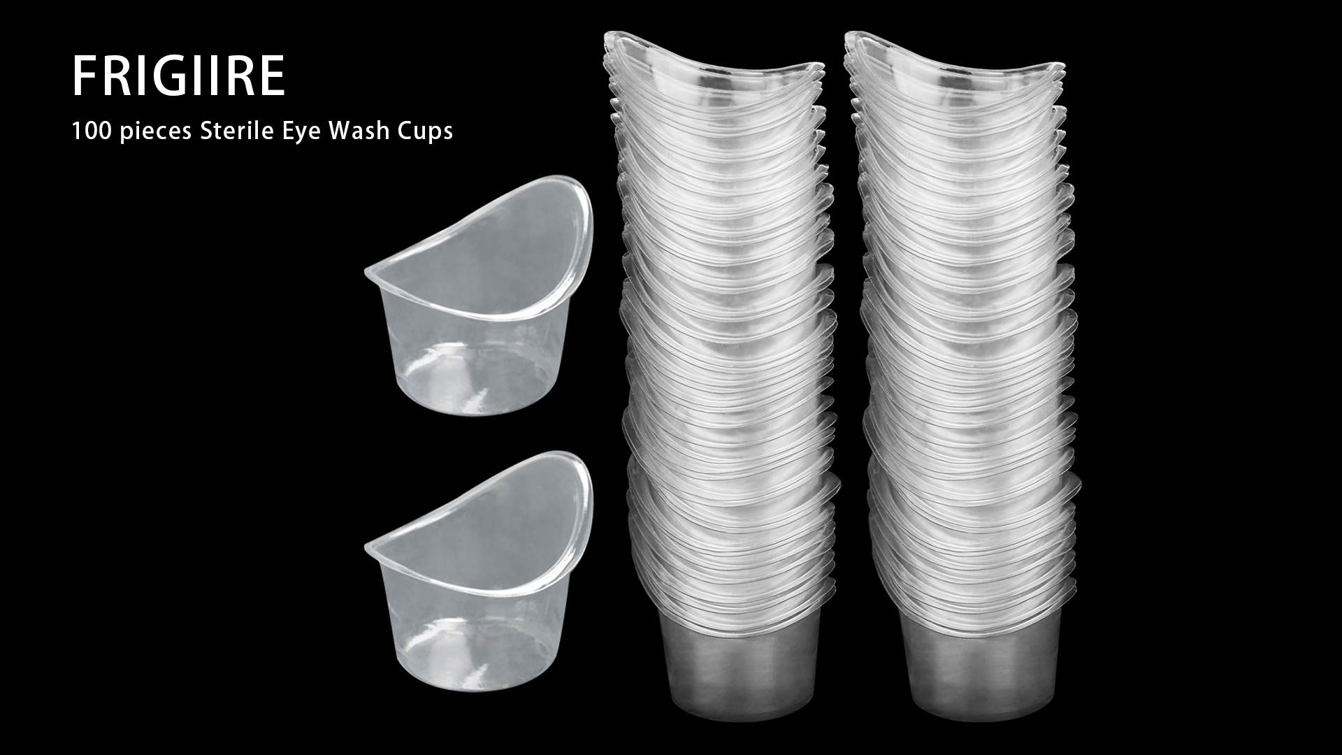 100 unidades vaso plástico para lavado ocular de 5 ml miniatura 7