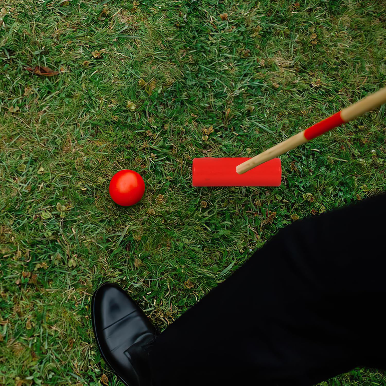 Sonnewelt Jeu de croquet pour adultes 2-4 joueurs en bois plein air jardin fête plage