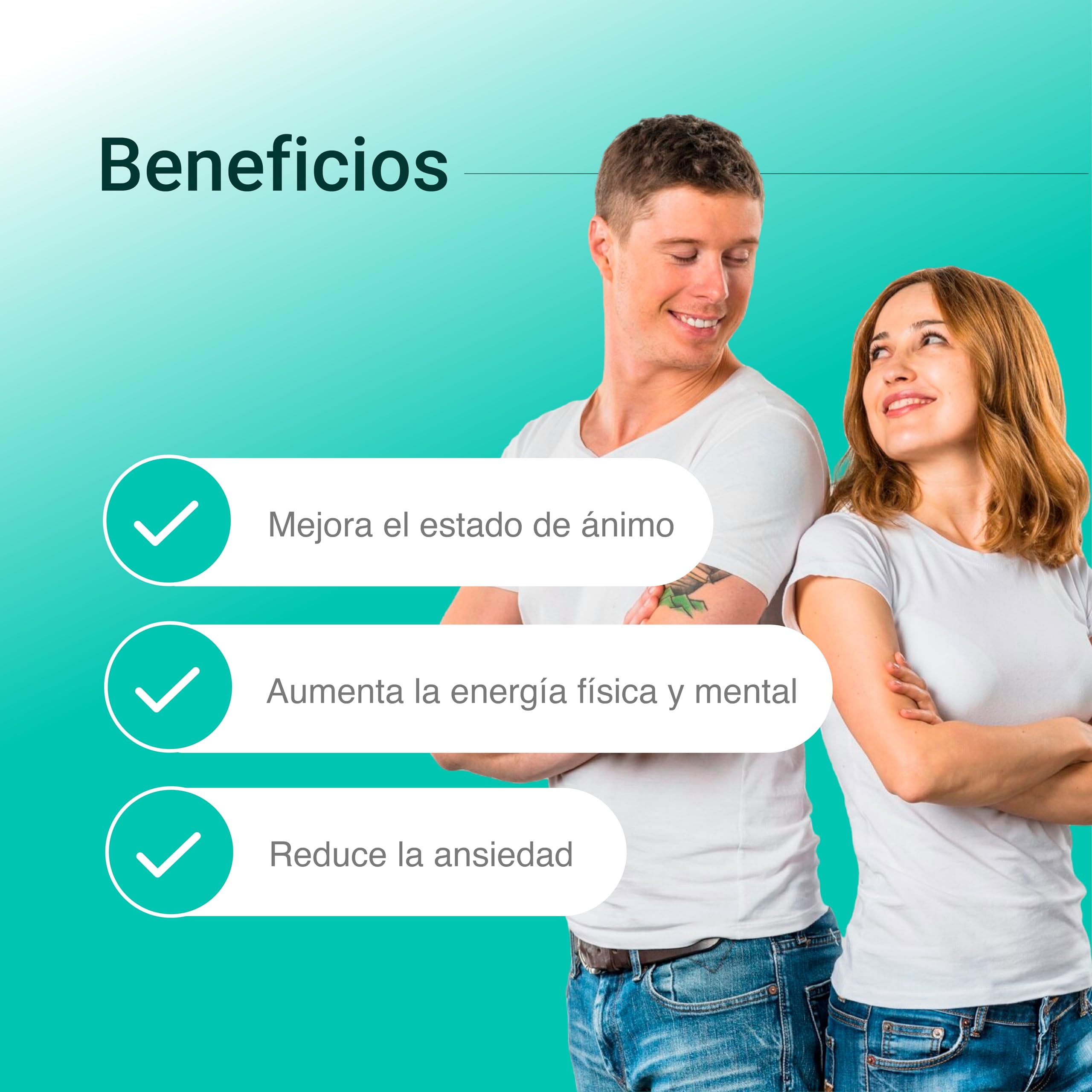 Tequial MOODACTIVIT Suplemento Nootrópico, 60 Cápsulas