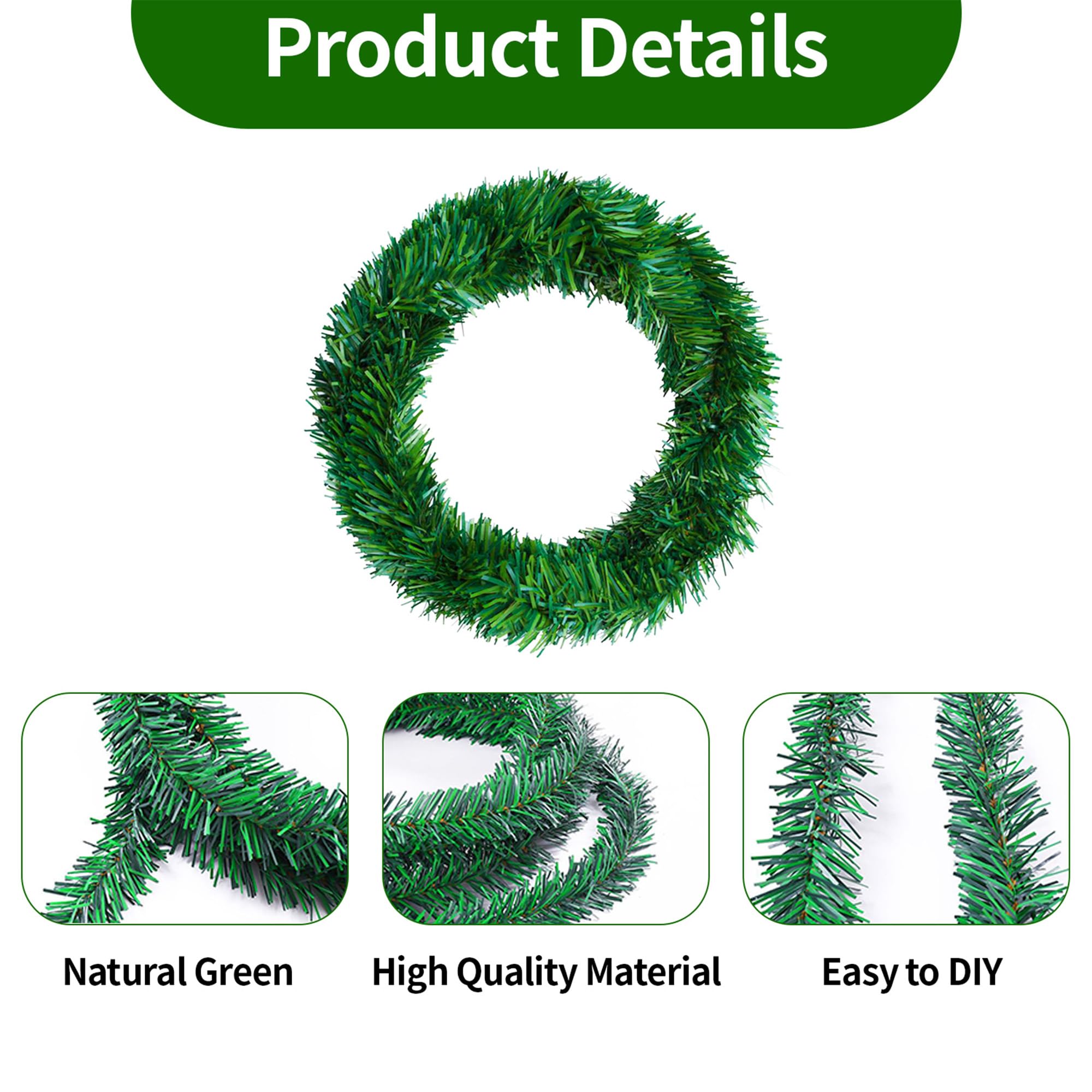 Guirlande De Noël Artificielle Cèdre 1,9m – Décoration