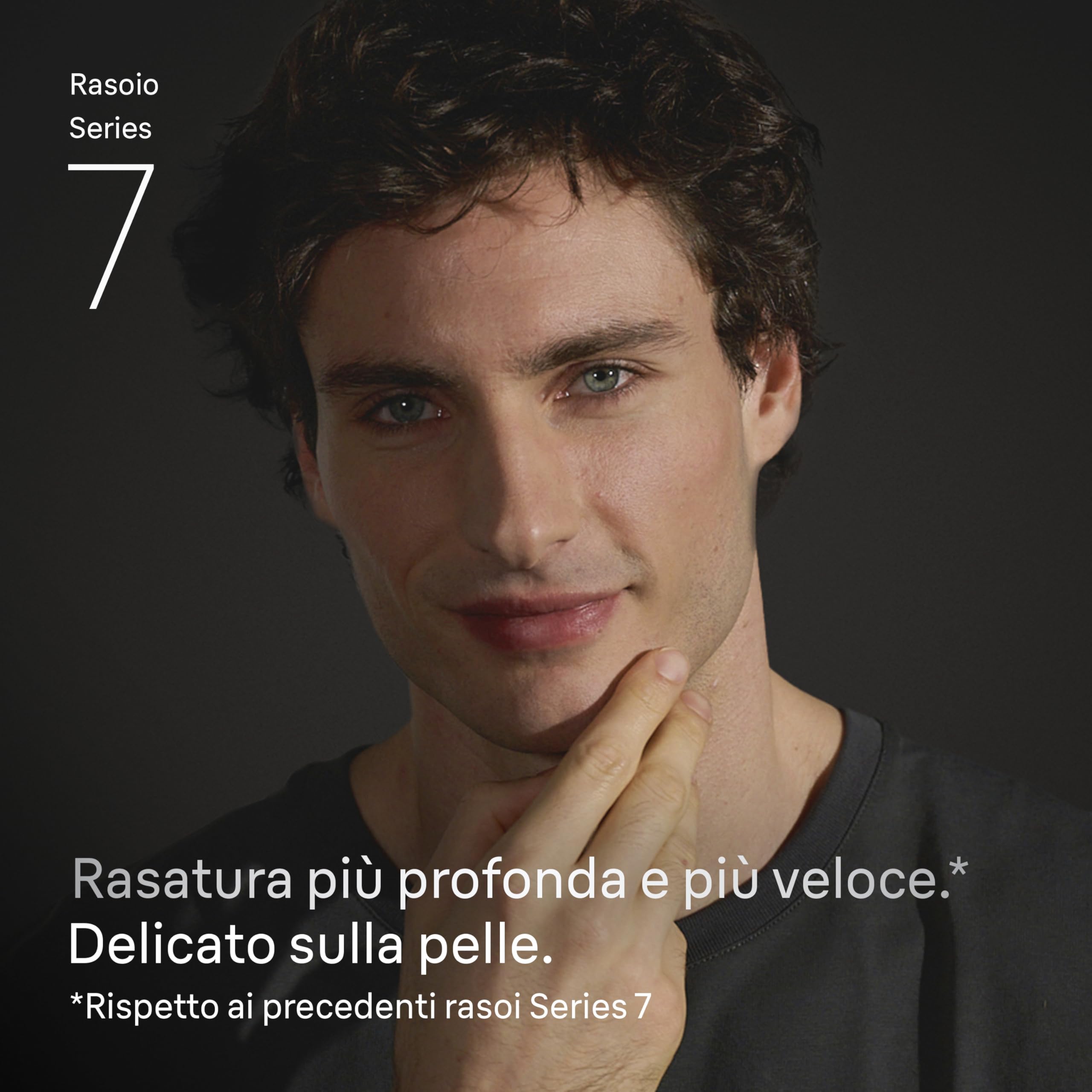 Braun Serie 7 Rasoio Elettrico Barba, Wet&Dry, Regolabarba Uomo, Rasoio Barba, 60 Min di Utilizzo, Stazione Smartcare 4in1, +1 Accessorio, Senza Fili, 100% Impermeabile, 72-C7200cc, Oro