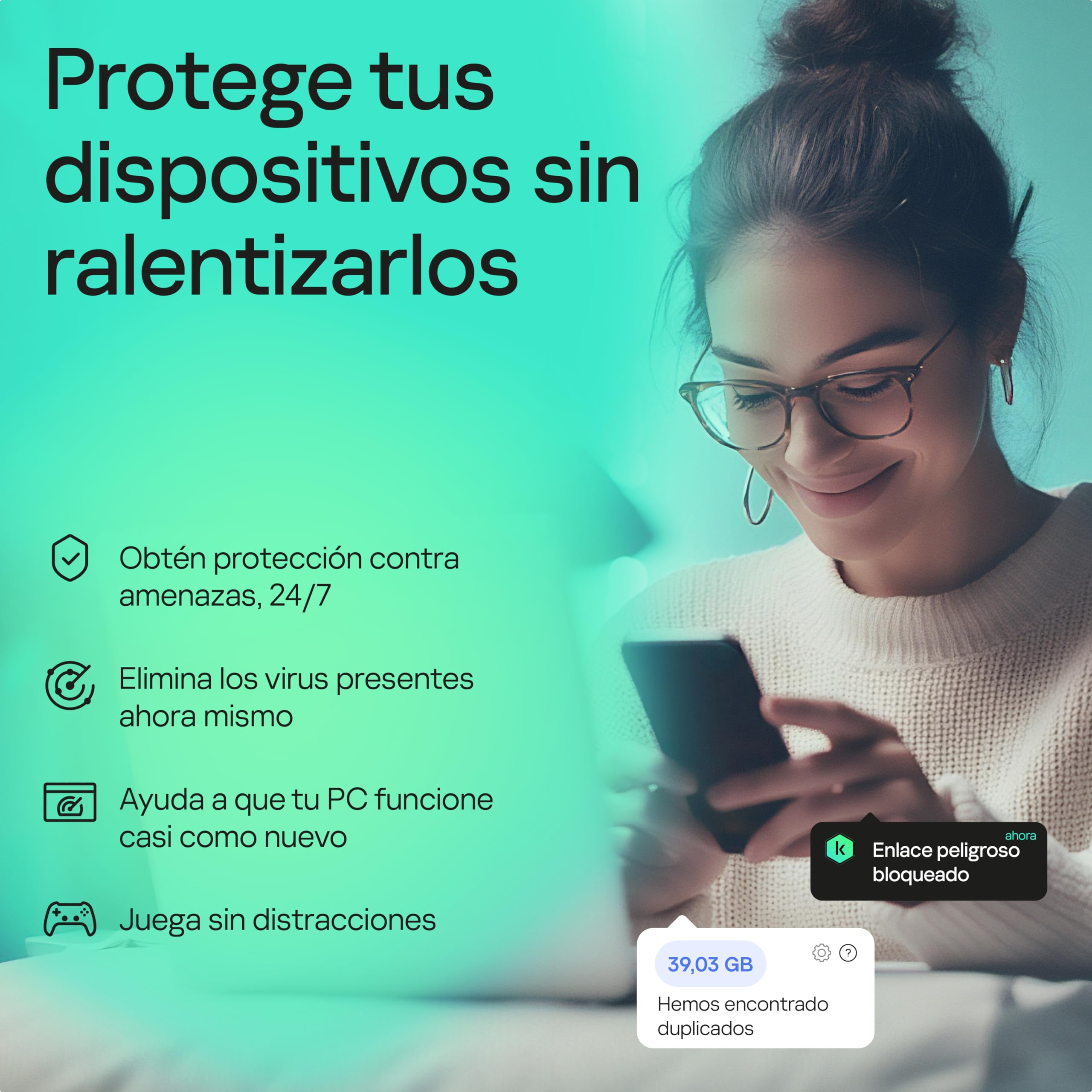 Kaspersky Premium Total Security 2026 | 5 Dispositivos | 1 año | Anti-Phishing y Firewall | VPN ilimitada | Gestor de contraseñas | Control parental | Soporte 24/7 | PC/Mac/Móvil | Código por email