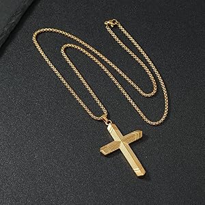 アクセサリー GARNI Essential Cross Necklace 53cm 81g0cVIV4sL._UY300_.jpg