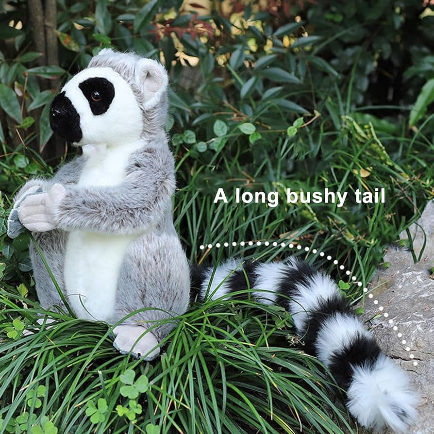 セキグチ製のワオキツネザルのぬいぐるみ ワオキツネザル ぬいぐるみ コロコロランド セキグチ sekiguchi