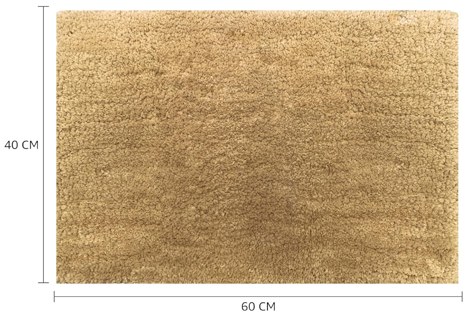 Amazon Brand - Solimo Premium Anti-Slip Microfibre Bathmat - 60cm x 40cm, Light Taupe offers donot miss