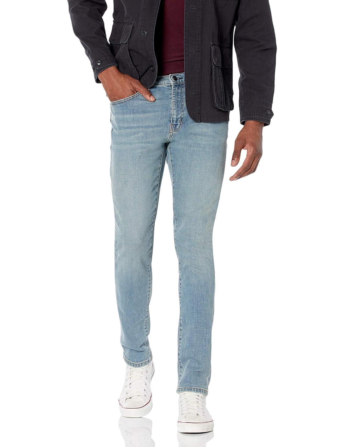 Amazon Essentials Men’s Skinny-Fit Stretch Jean Amazon Essentials Men’s Skinny-Fit Stretch Jean