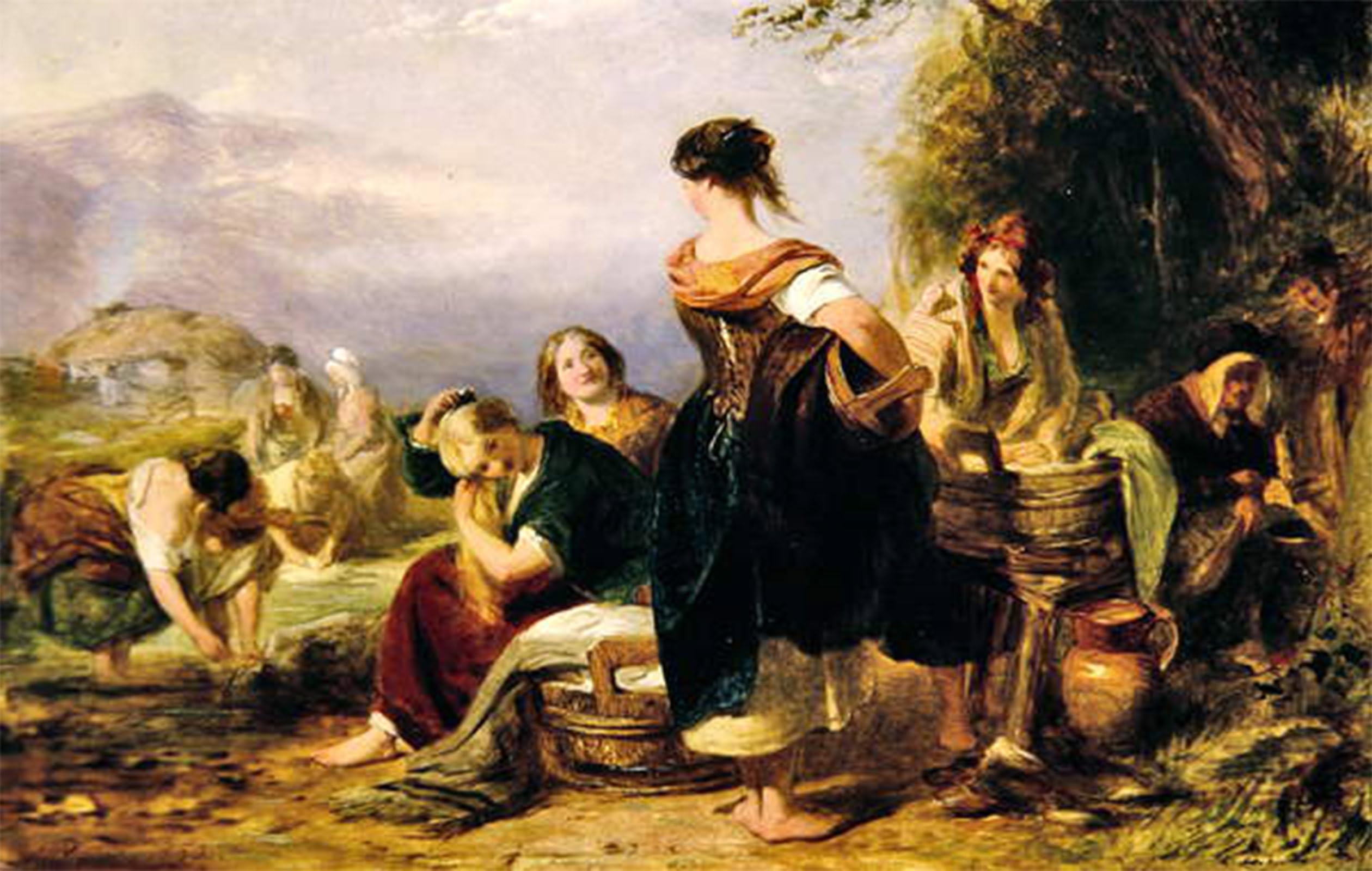 Tableau Impressions d'art Mural Lavage pour rompre la monotonie d'un mur - 5