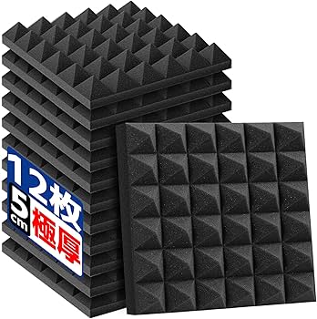 Amazon | 吸音材 Teeran 防音材 防音壁 防音シート 高密度 ウレタン Amazon | 吸音材 Teeran 防音材 防音壁 防音シート 高密度 ウレタン