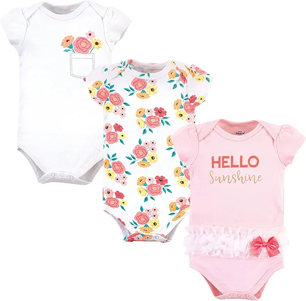 Little Treasure Unisex Baby Cotton Bodysuits