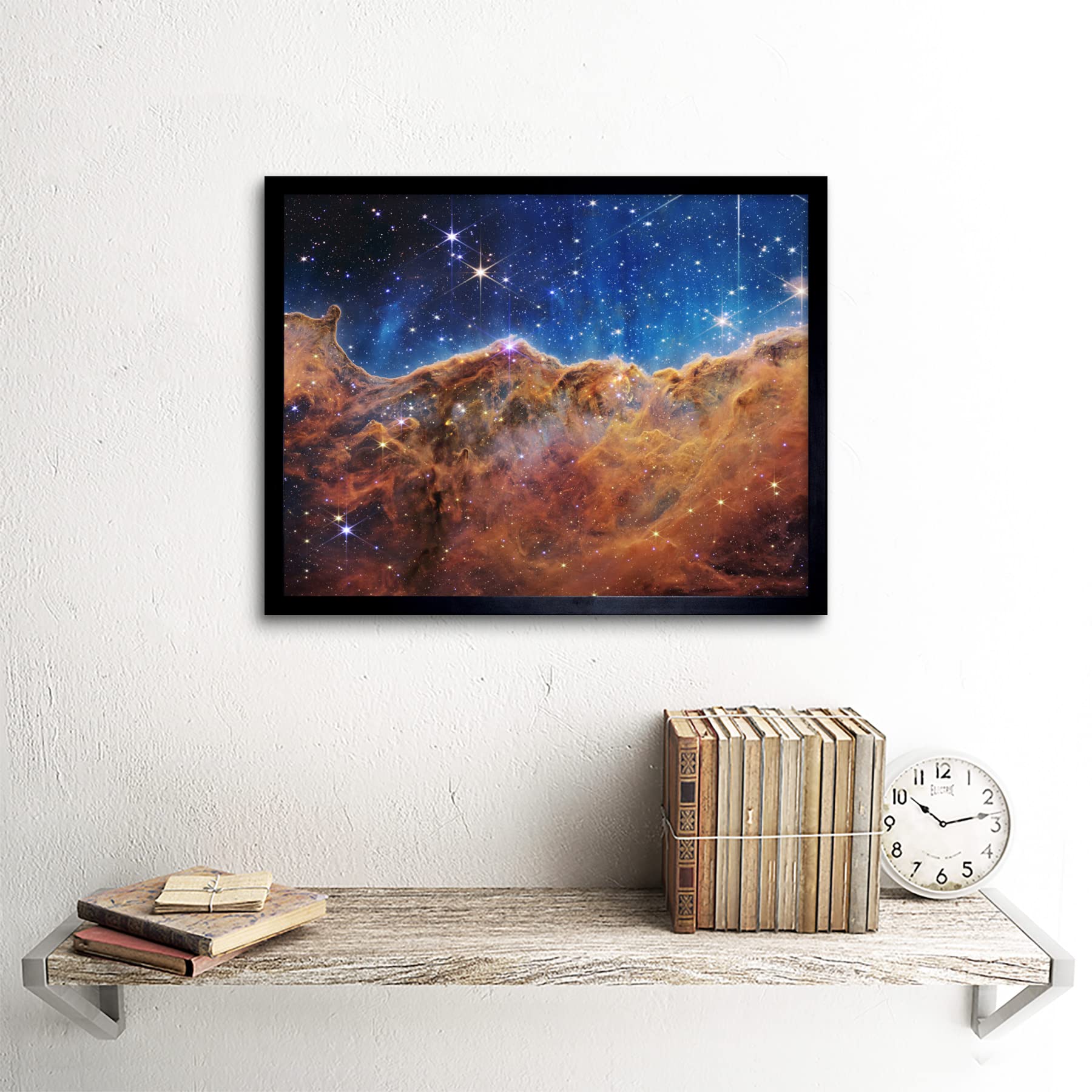 油彩画 宇宙 星雲 額縁付き Amazon.co.jp: NASA ジェームズ・ウェブ 宇宙望遠鏡 カリナ星雲の