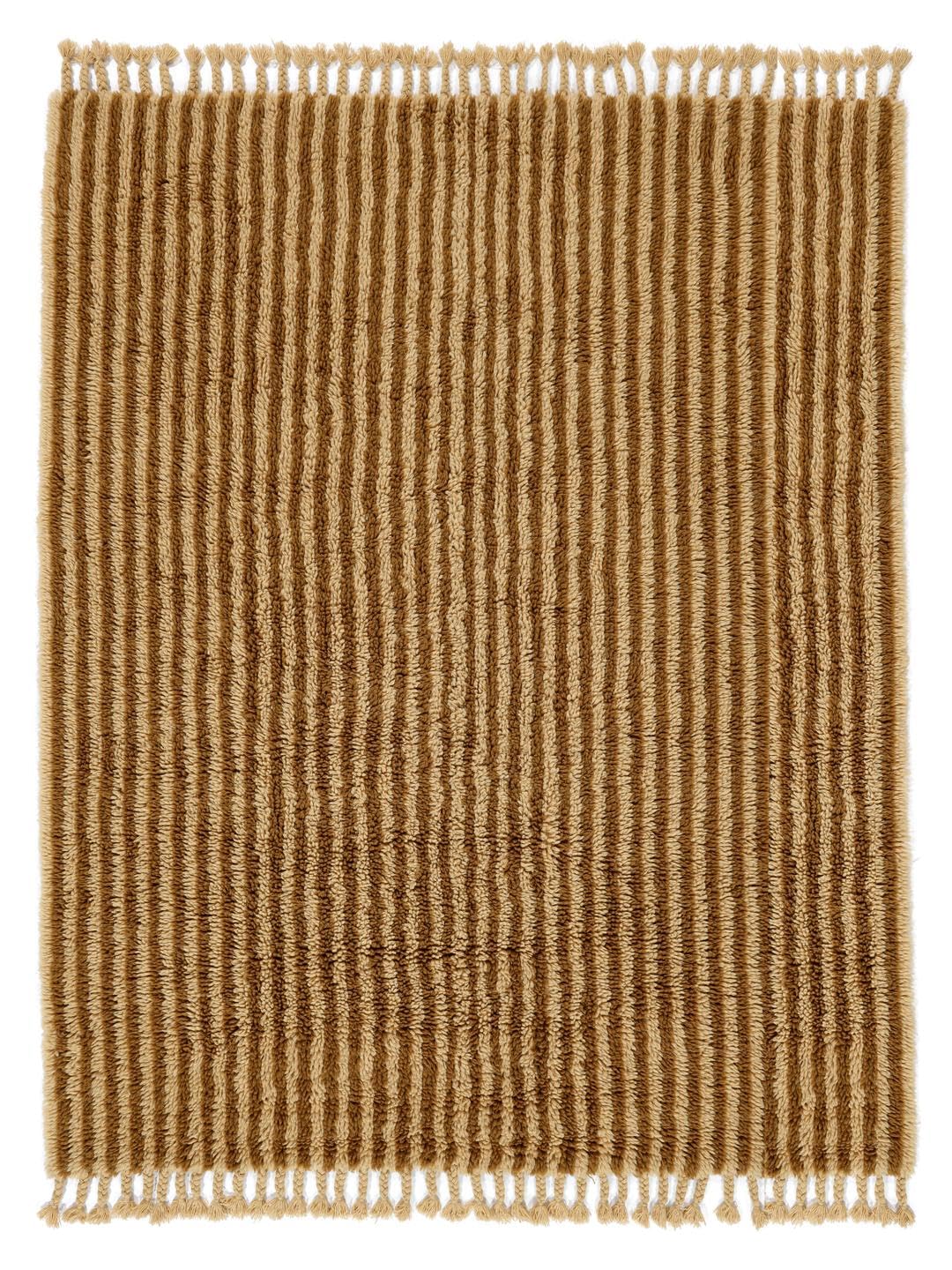 RugVista Ecco Teppich, 200 x 300 cm, Senfgelb/Gelb | Moderne, Rechteckig, Hoher Stapel, Nur chemische Reinigung, Oeko-Tex 100, Wohnzimmer, Schlafzimmer