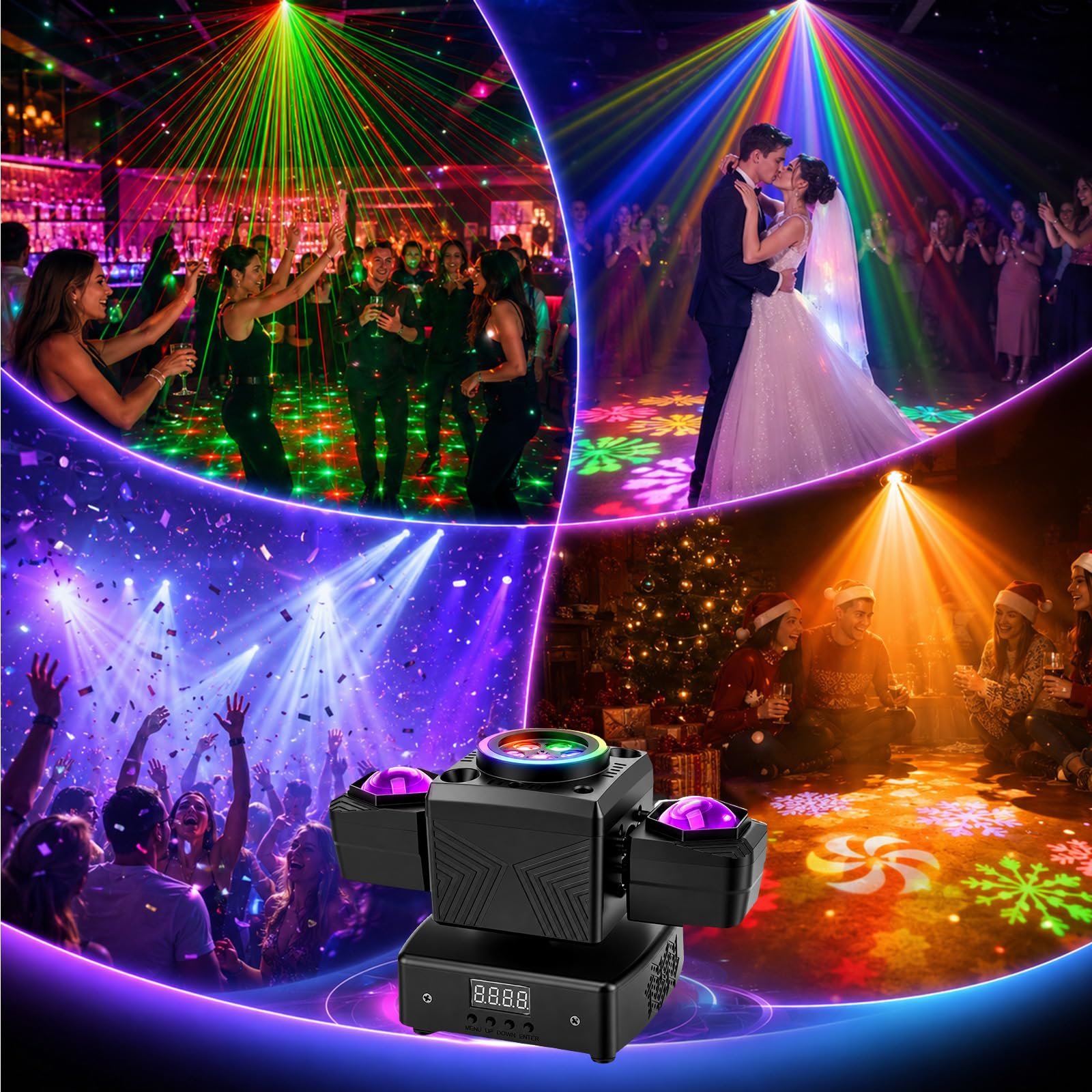 Jeux de Lumiere pour Soiree, 65W Lyre LED Moving Head