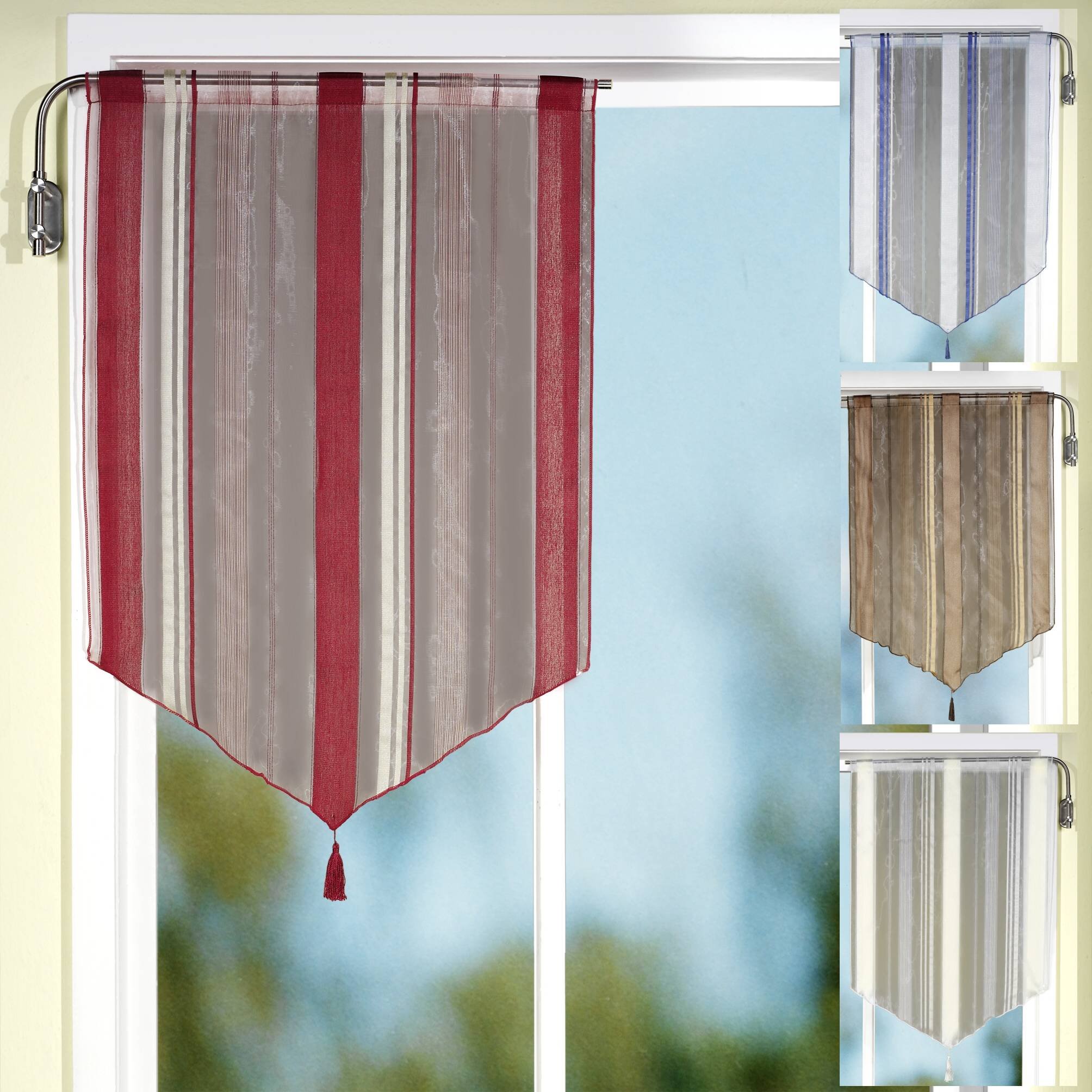 TENDA CON PASSANTI CM 10 - TENDE LUNGHE - Blanc MariClo' Milano