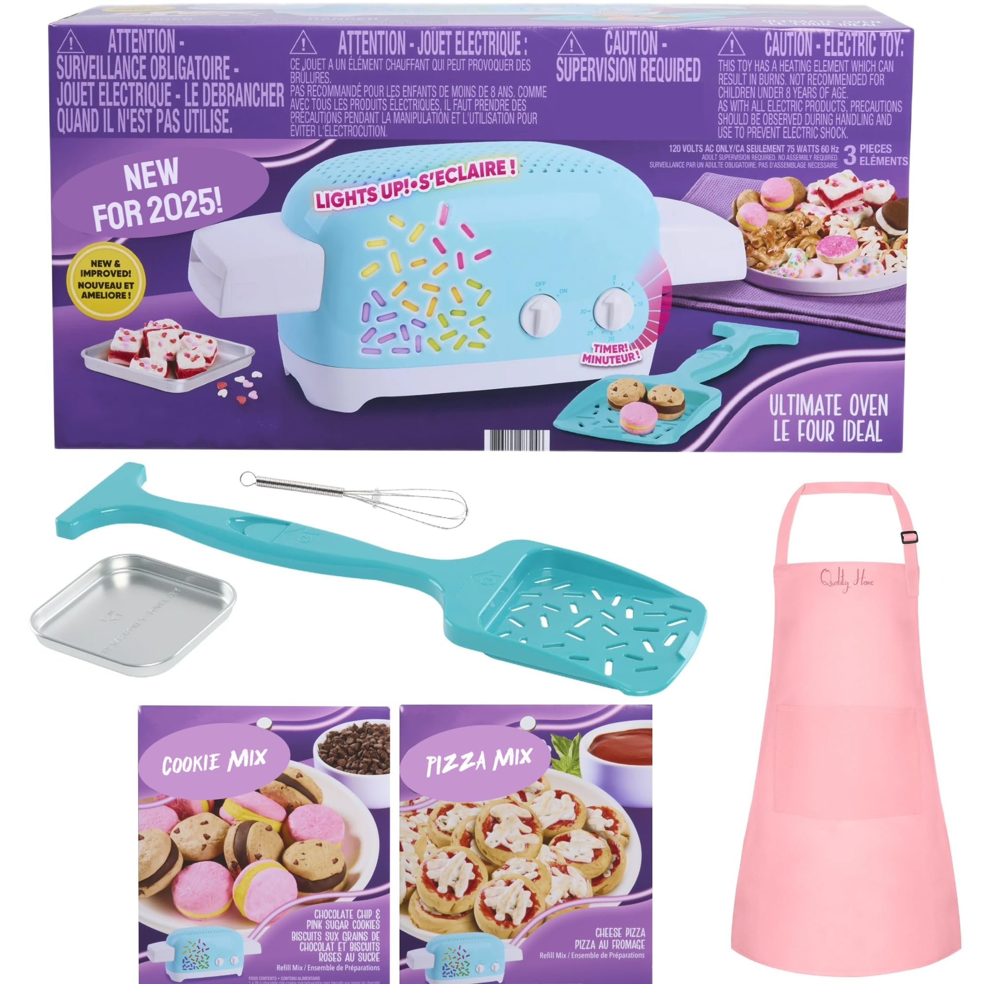 7ピースセット　steam&bake Amazon.com: Easy Baking Oven Bundle – Includes Pizza & Cookie Mix