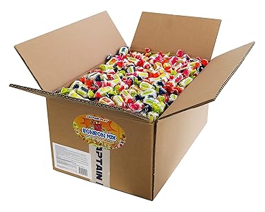 CAPTAIN PLAY Toffee Mix, 6kg Karnevals Bonbons, Wurfmaterial Karneval, Bonbons Großpackung mit ...