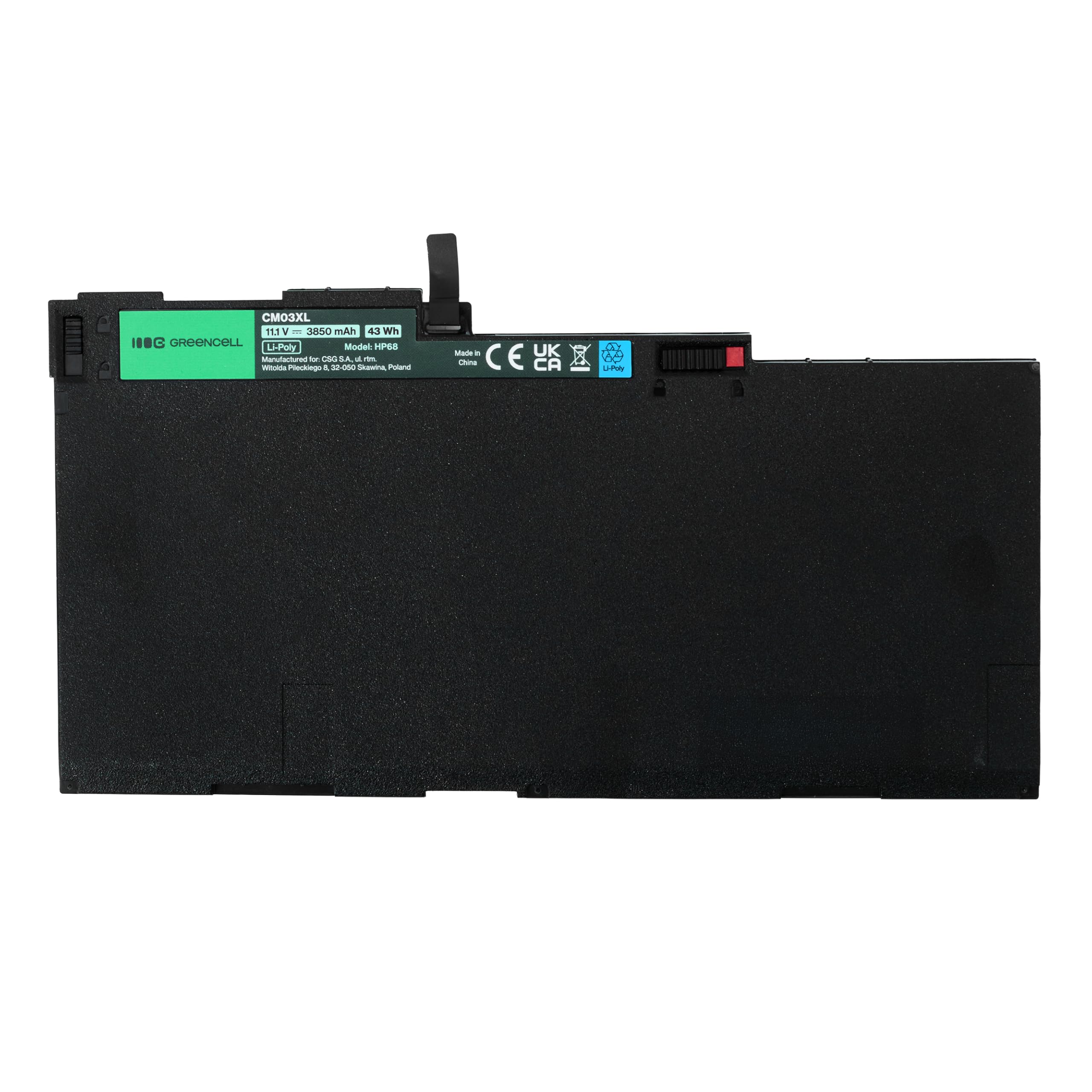 Green Cell CM03XL 717376-001 716724-421 716724-1C1 HSTNN-DB4R HSTNN-IB4R HSTNN-LB4R Batteria per HP EliteBook 840 G1 G2 750 G1 G2 740 G1 G2 745 G2 755 G2 845 G2 855 G2 ZBook 14 G2 15u G2 Portatile