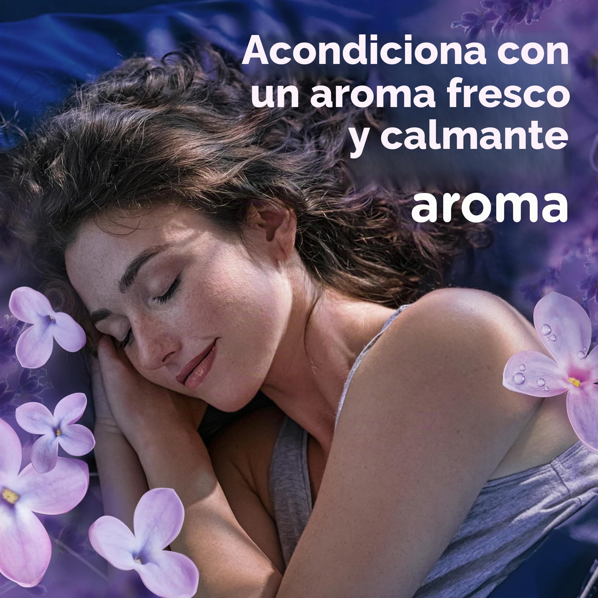 Downy Infusions - Suavizante de tela para ropa líquido, aroma tranquilo, lavanda y vainilla, 56 onzas líquidas (paquete de 2)