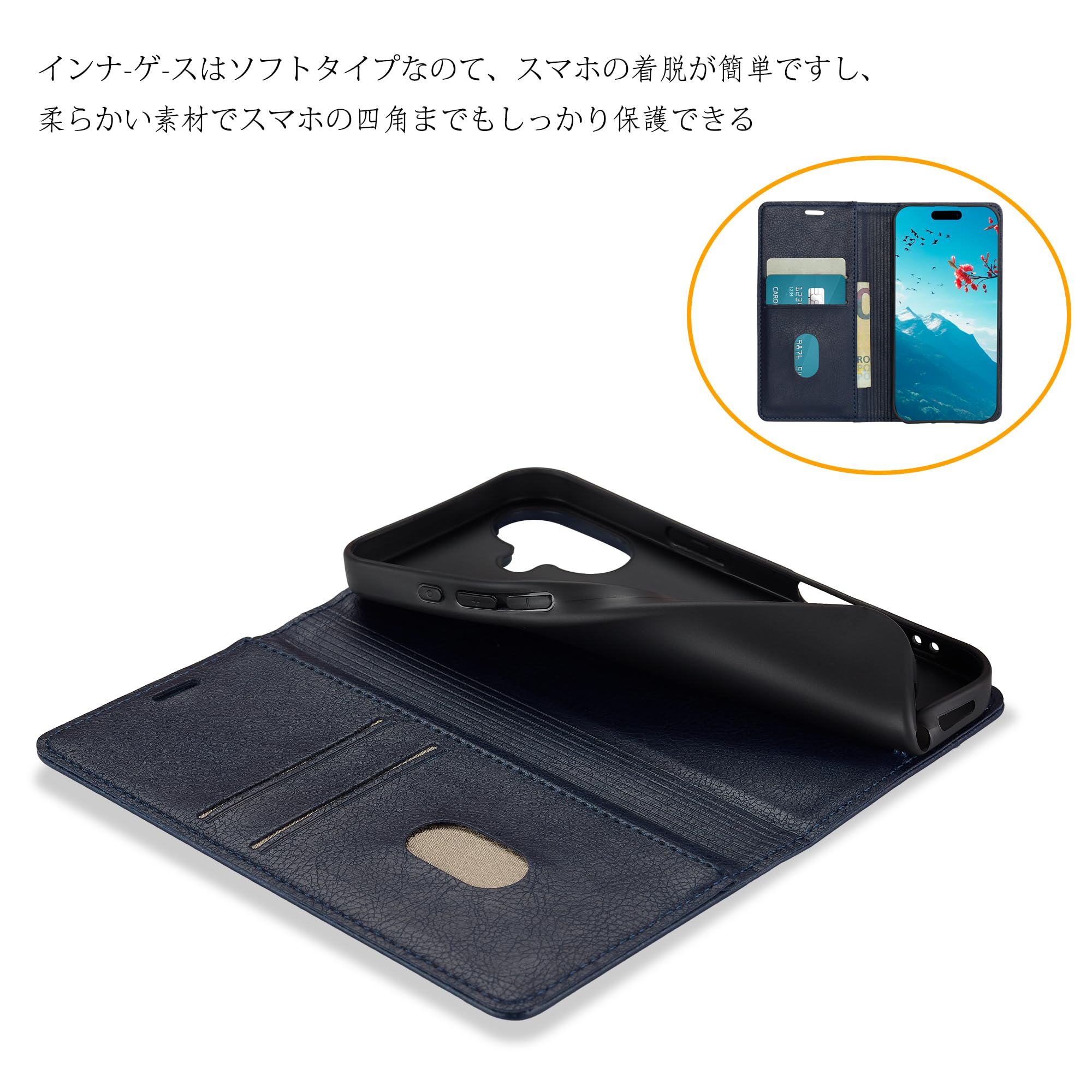Amazon.co.jp: Arrows We F-51B/FCG01 真珠光沢レザー スマホケース