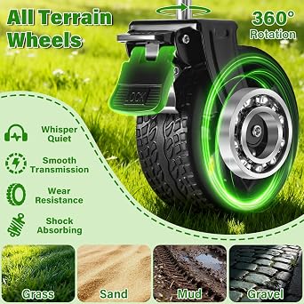 Wagon Cart Foldable,500Lbs Collapsible Wagon Cart with Wheels Portable, All Terrain Outdoor Utility Carts for Groceries, Camping, Sports, Garden, Shopping, Black