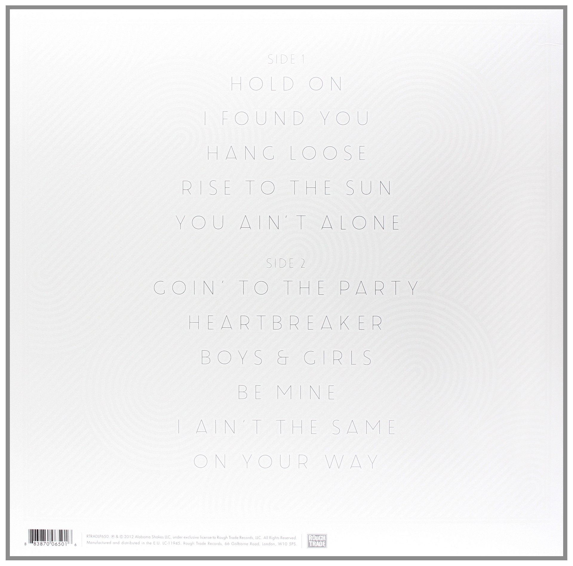 BOYS & GIRLS -LP+7"/LTD-