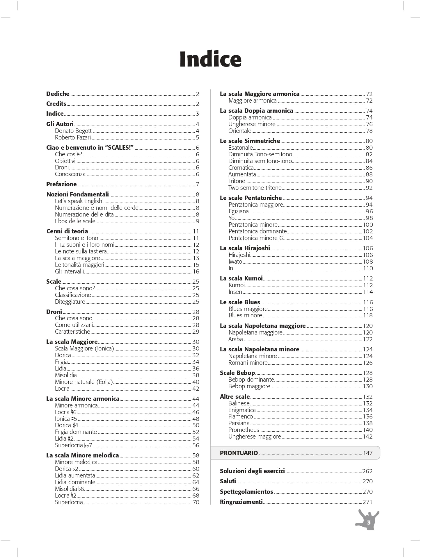 Scales! Con audio in download