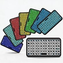 Mini Bluetooth Keyboard, Wireless Keyboard for iPhone iPad Android PC Mac