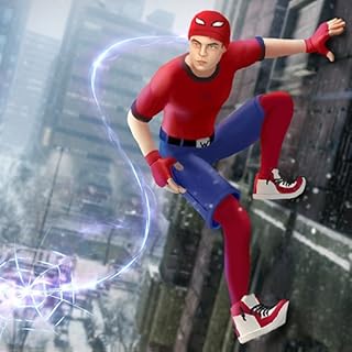 Spider Rope Fight City Battle