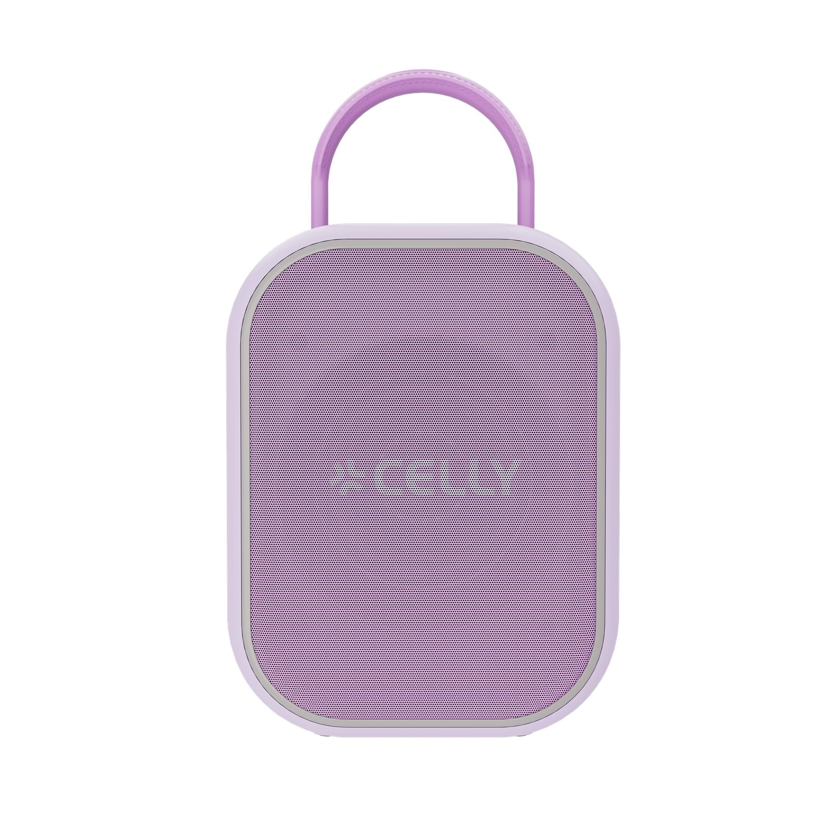 Celly – Speaker Bluetooth 10 W con 2 Microfoni Wireless, LED RGB, Batteria Ricaricabile, Ideale per Bambini e Karaoke, Colore Viola