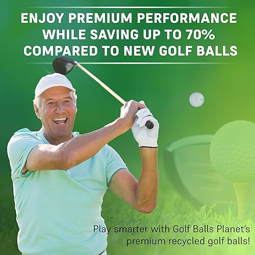 Miniatura 5 de Golf Ball Planet 72 Store Line Surtido Usado Bolas de Golf Recicladas en Bolsa de Malla 4A/3A Condición