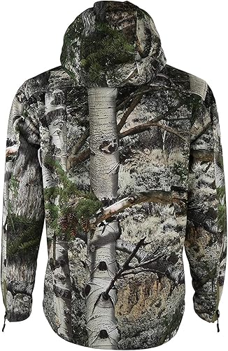 Miniatura 8 de Kodiak - Chaqueta de camuflaje para todas las estaciones, impermeable, resistente al viento, ultra silenciosa