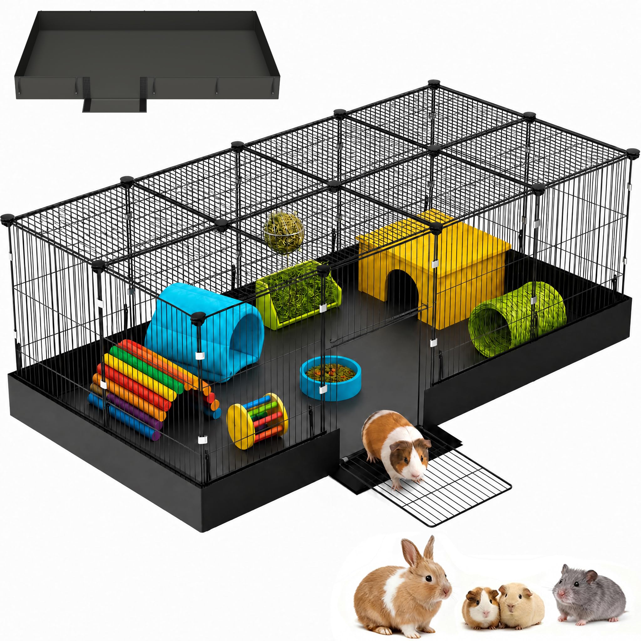 Photo 1 of SNAAT Guinea Pig Cage - 20 Panel Expandable Habitat