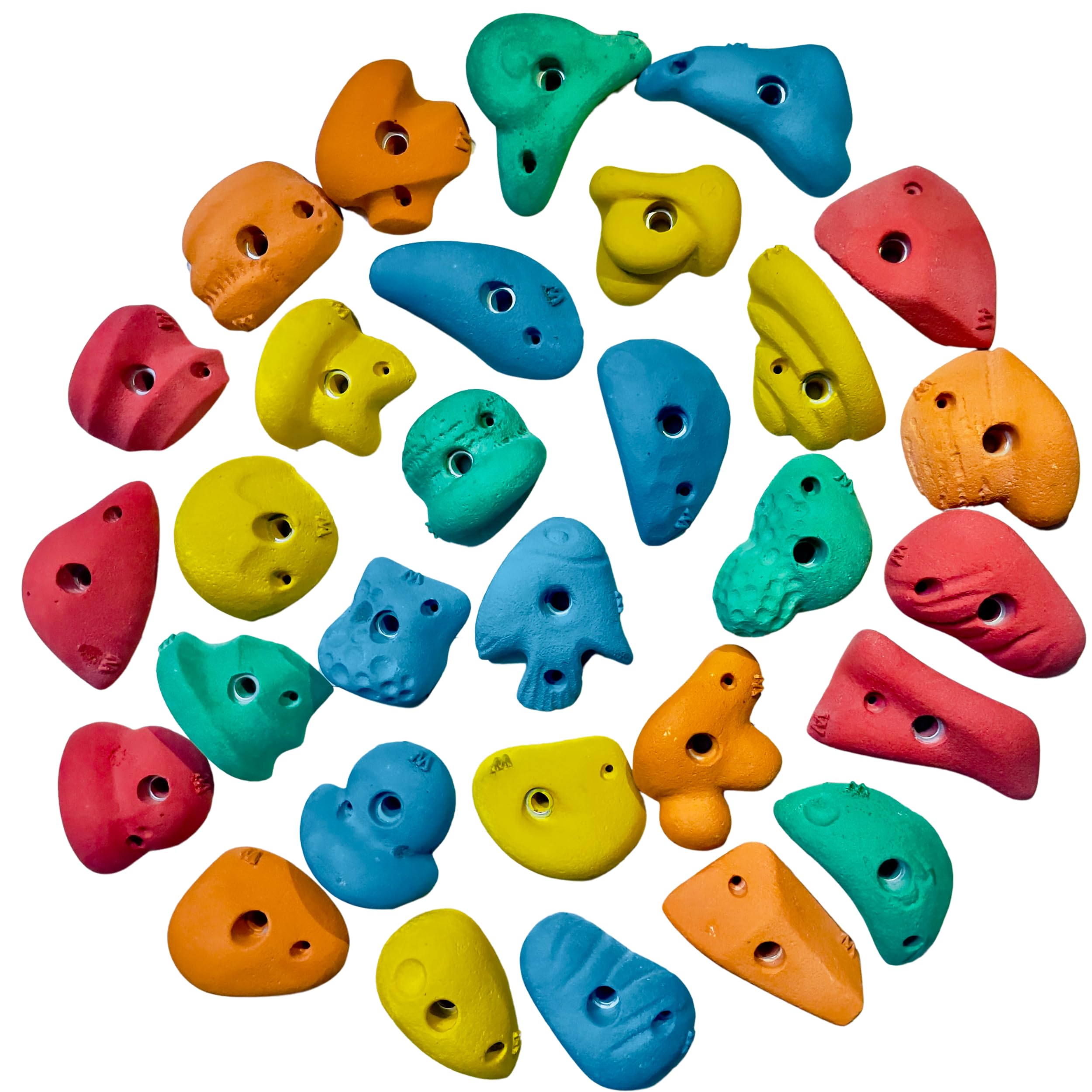 Onestep 25Pack Rock Climbing Holds Multi Size For Kids, Adult Rock Wall Holds Climbing Rock Wall Grips For Indoor And Outdoor Playground Play Set (With Installation Hardware Kit) (B08Y95GTYG) Amazon Price History, Amazon Price Tracker