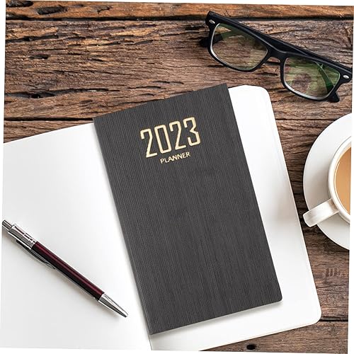 Miniatura 4 de MAGICLULU Agenda semanal, 5 unidades, agenda 2023, agenda diaria, bloc de notas de horario diario, bloc de notas A6, bloc de notas para el trabajo,