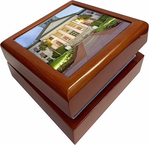 3dRose State Capitol Building Tallahassee, Florida - US10 MGI0501 - Mark Gibson, Jewelry Box jb-89205-1