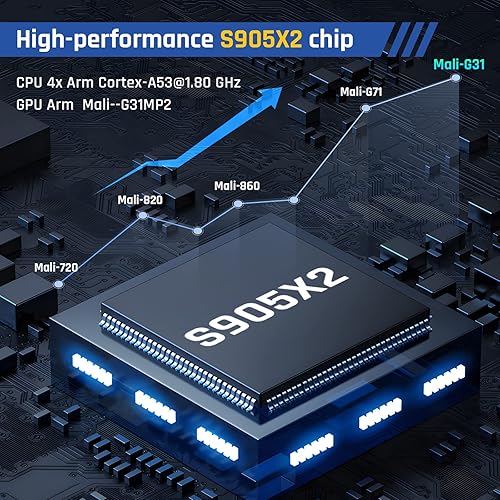 Miniatura 4 de Lutonvia Super Console x2 Gaming and TV System Retro Video Game Console with 100k+ Classic Games, supports 60+ Emulators Video Game Console,S905X2