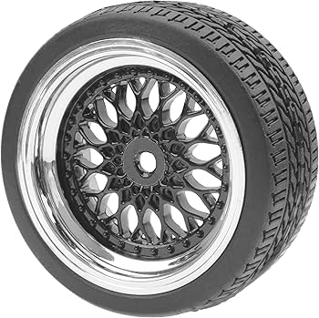 Amazon.com: ShareGoo RC 1/10 On Road Tires & Wheel 12mm Hex