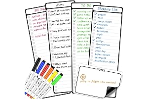 Magnetic Freezer Dry Erase To Do List Whiteboard