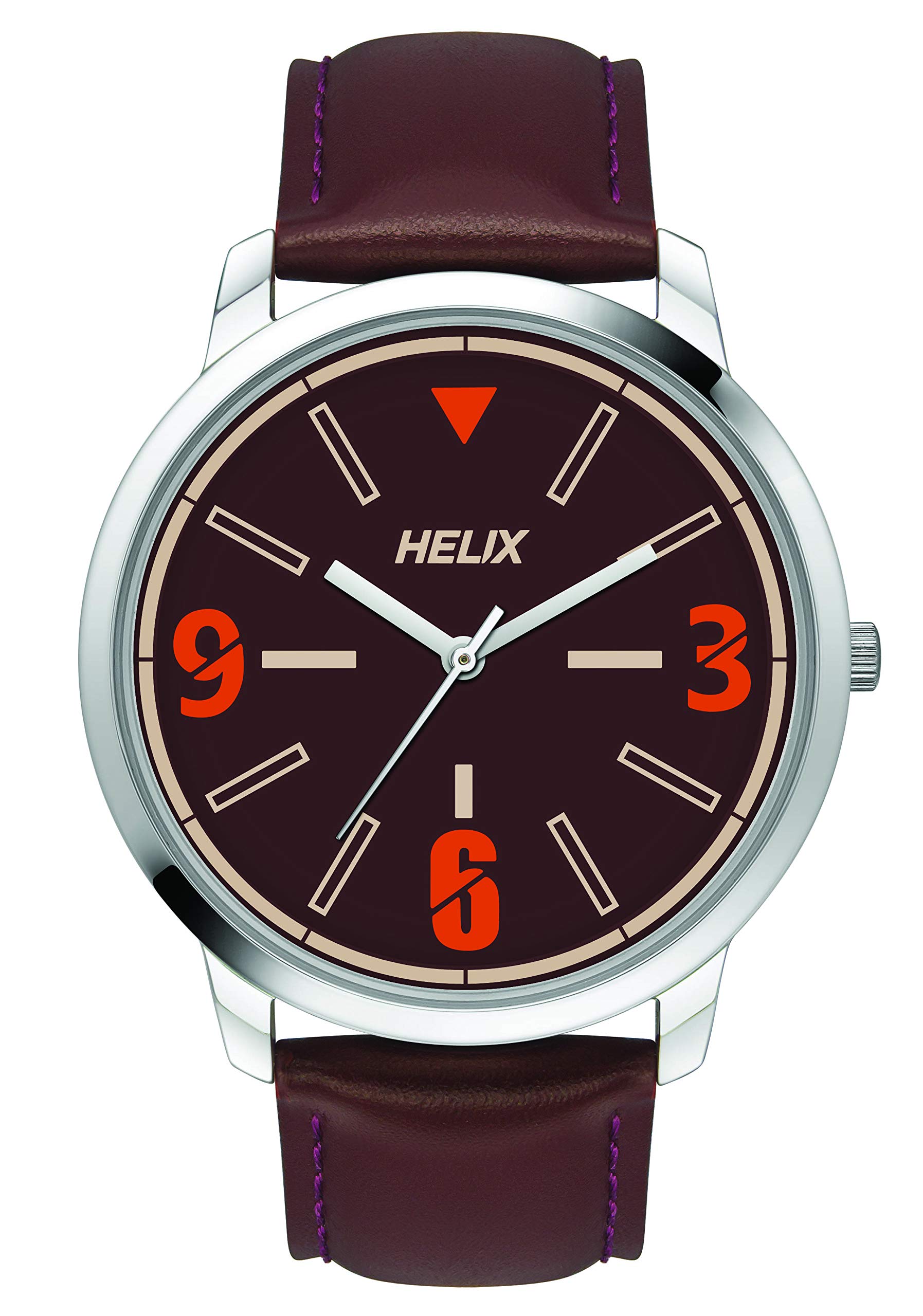 Helix Analog Brown Dial Mens Watch-TW039HG00 (B08X3Q2B14) Amazon Price History, Amazon Price Tracker