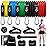RENRANRING Resistance Bands for Working Out, 150LBS Exercise Bands, Workout Bands, Resistance Bands Set with Handles for Men Women, Legs Ankle Straps for Muscle Training