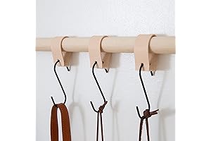 Leather Loop Hangers for the Closet