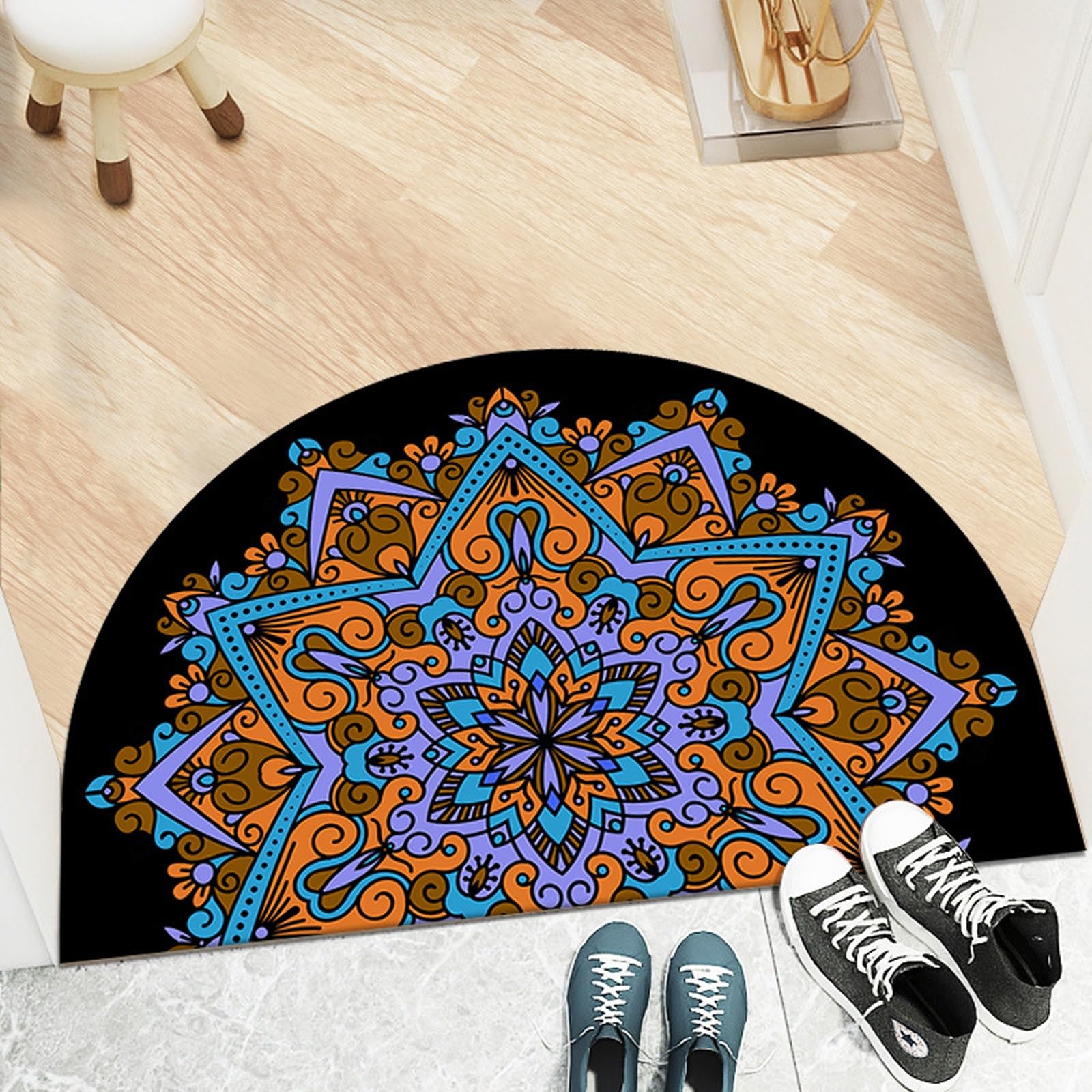 Tapis d'entrée antidérapant facile à nettoyer pour en finir avec la boue